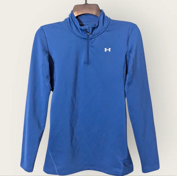 Under Armour Women's ColdGear Quarter Zip Pullover Size Medium - Picture 1 of 5